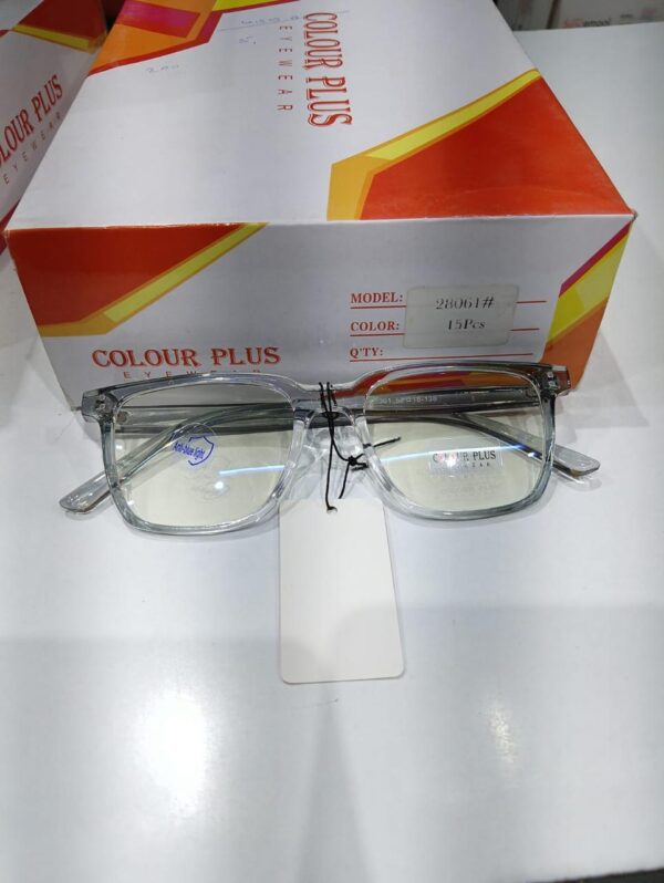 Colour Plus Retro Round Anti-Blue Light Glasses - Image 2