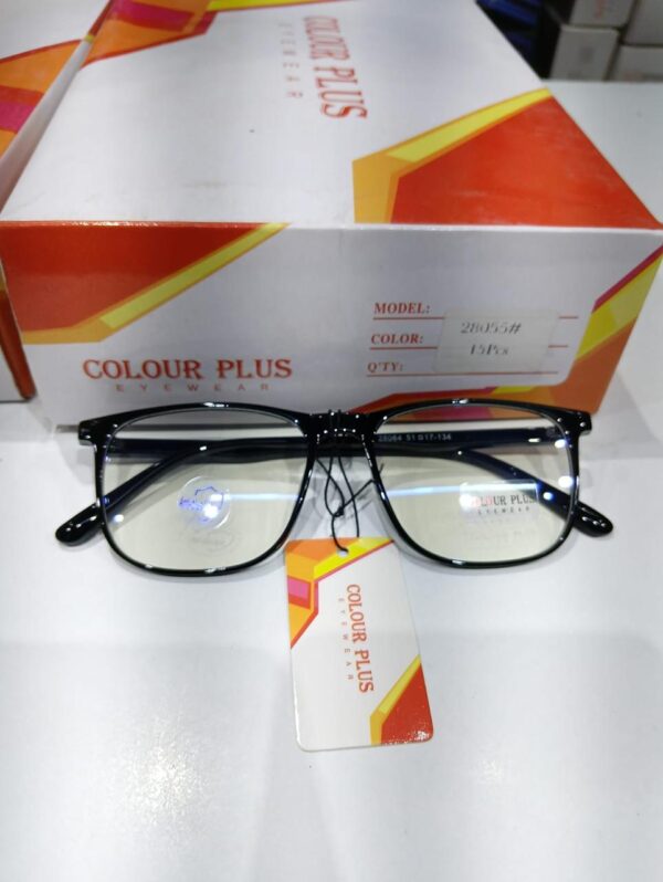 Colour Plus Retro Round Anti-Blue Light Glasses - Image 4