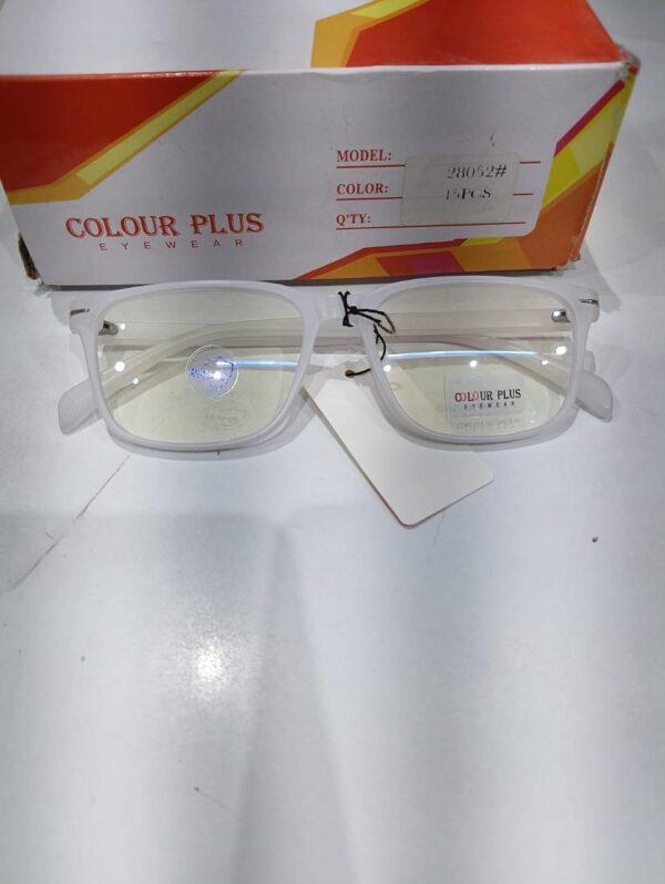 Colour Plus Retro Round Anti-Blue Light Glasses - Image 6