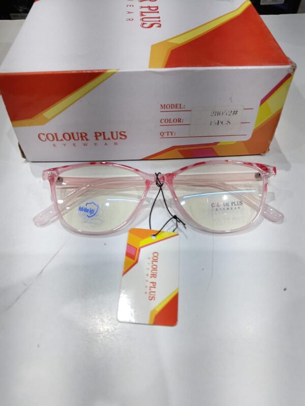 Colour Plus Retro Round Anti-Blue Light Glasses